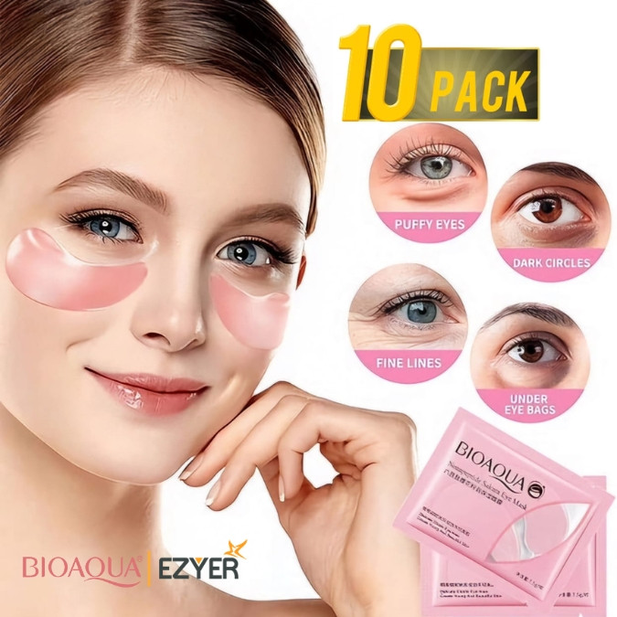 BIOAQUA® Pink Moisturizing Eye Mask - 7.5gm (10Pcs)