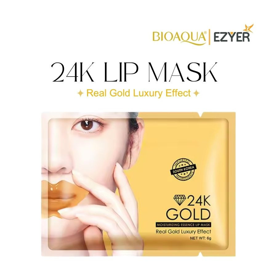 BIOAQUA® 24K Gold Moisturizing Lip Mask -  6gm